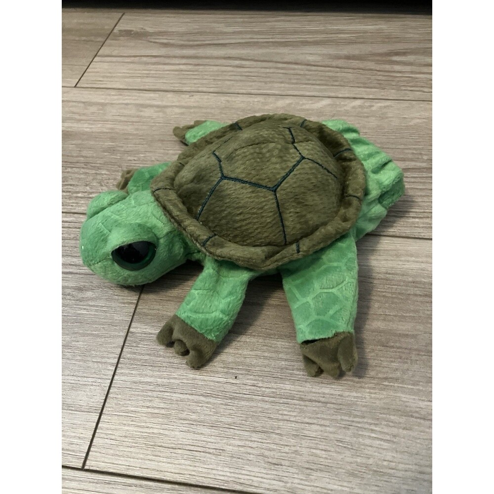 Caltoy Green Turtle Hand Puppet Plush Glove Preschool Pretend Play Tortoise